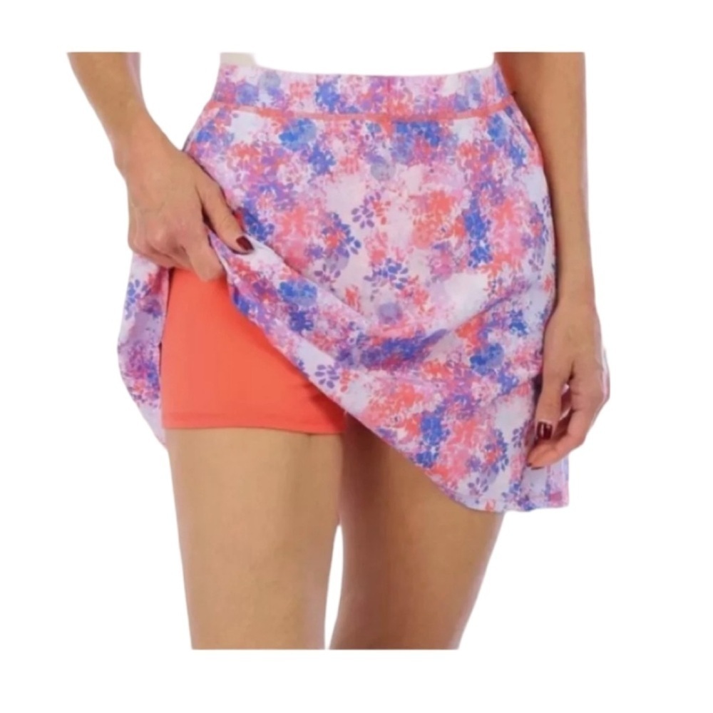Kyodan Golf Women's Multi Color Floral Design Skort NWT Size XS